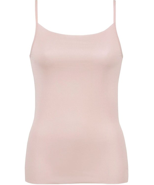 Wing インナー 【綿の贅沢オーガニック フラットタイプ】 オーガニックコットン混素材 ひびきにくく薄くて軽い キャミソール EL1048 ウイング／ワコール ラズベリー