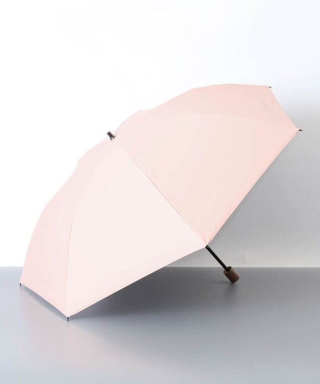 AURORA 【 BLAO（ブラオ）】最強級遮熱 無地晴雨兼用傘(折りたたみ傘） コーラル