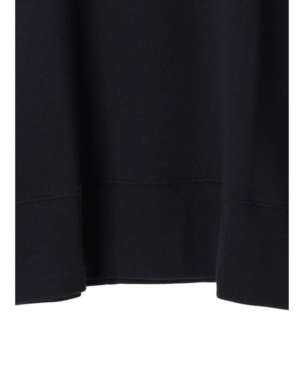 Green Parks 裏起毛フロッキーロゴプルオーバー Dark Navy