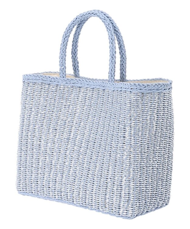 Green Parks ・ラメかごバッグ Blue