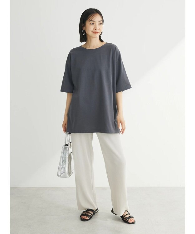 Green Parks BEST PRICE セルフカットプリーツパンツ Ivory