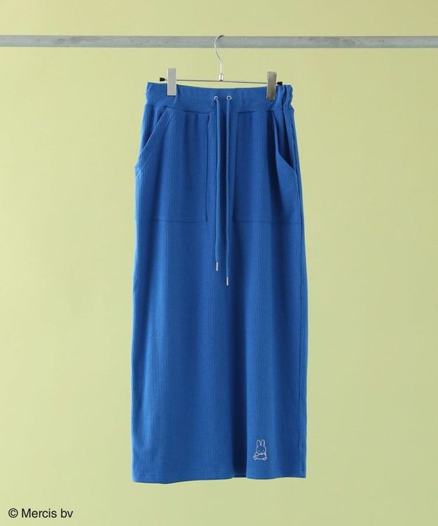 Green Parks Ｍｉｆｆｙ／カットリブＩラインスカート Blue
