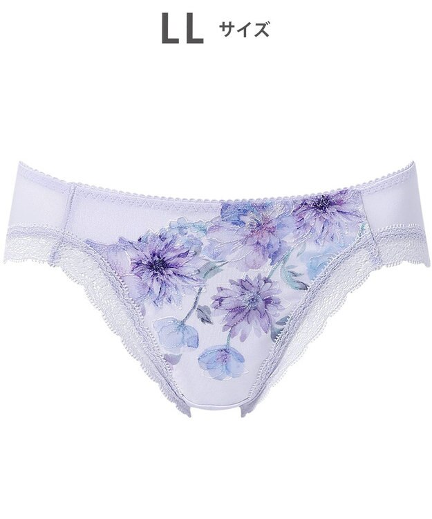 WACOAL ショーツ 【ハグするブラ】 BXB478とペア はきこみ丈あさめ やわらかく伸びる(バック) レディース PXB178 /ワコール パープル