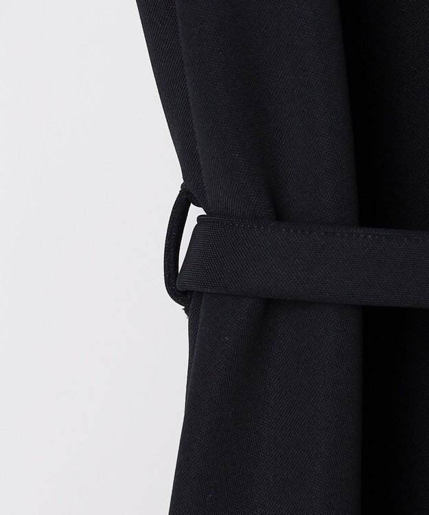 組曲 L 【KUMIKYOKU NAVY】フロントタックドレス ネイビー系