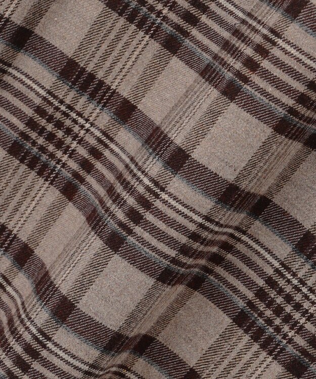 J.PRESS LADIES クラシカル ツイード タータン ジャンパースカート ブラウン系3