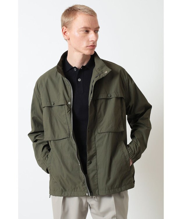 DAKS ウィンドチータージャケット カーキ