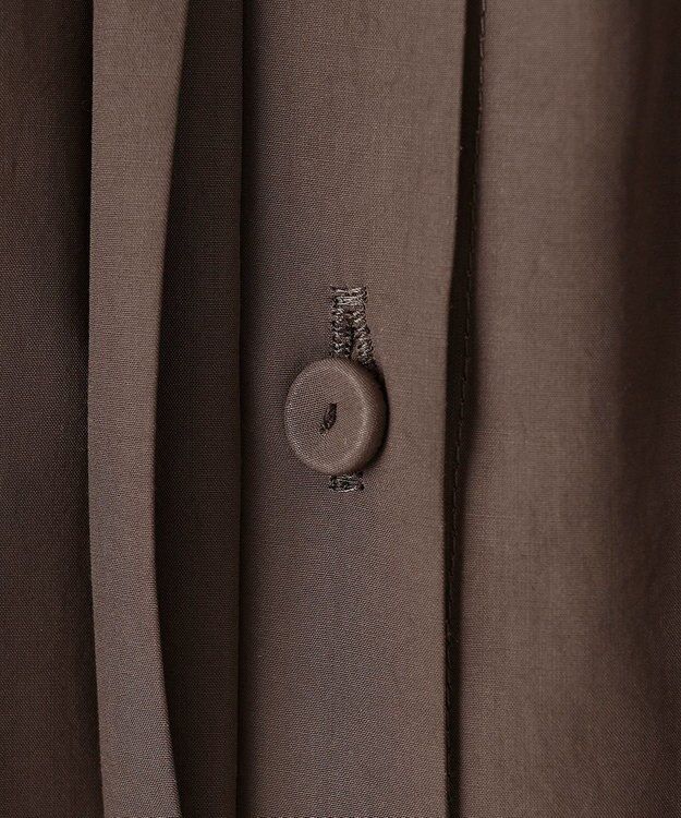 ICB L 【WEB＆一部店舗限定】 AiryTypewriter ノースリーブワンピース ブラウン系