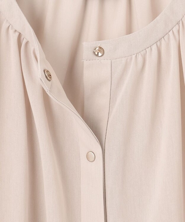 J.PRESS LADIES L 【洗える】シアー カーディガン ベージュ系