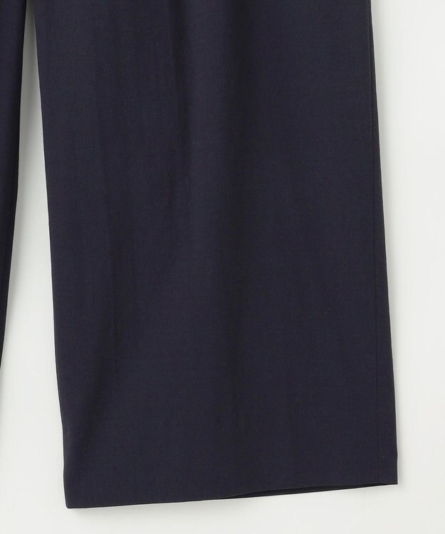 自由区 ファンクショナルブロード カーブパンツ ネイビー