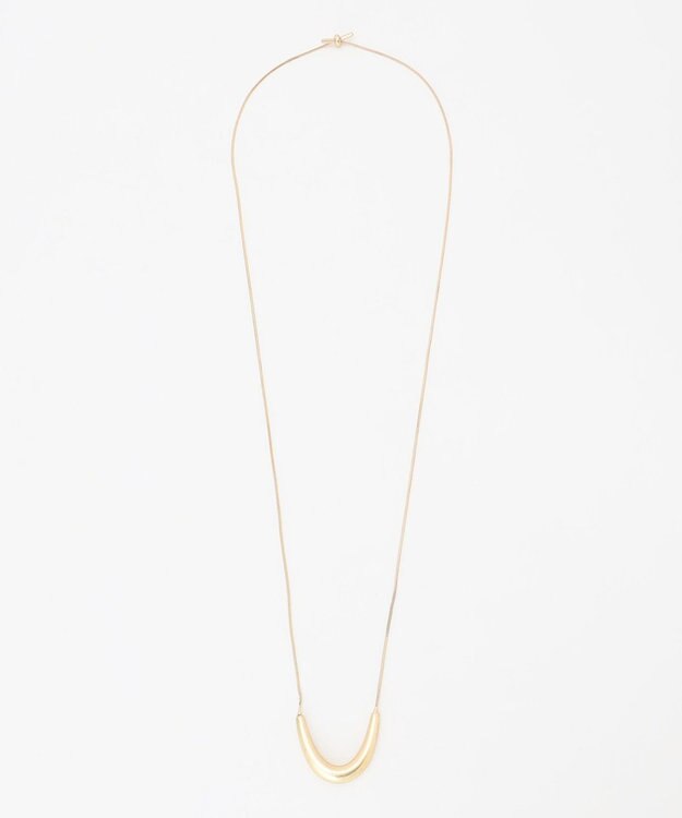 自由区 【カタログ掲載】メタル ネックレス マットゴールド