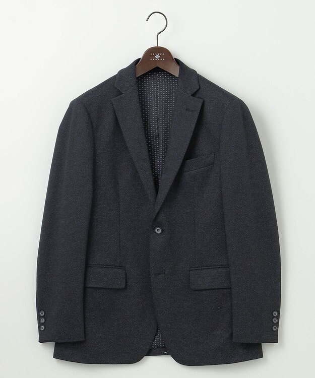 JOSEPH ABBOUD 【ストレッチ/弱撥水】ムリネ ジャージ ジャケット ネイビー系