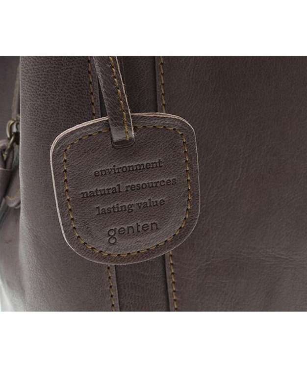 genten ゴートベーシック ミドルトート グレー