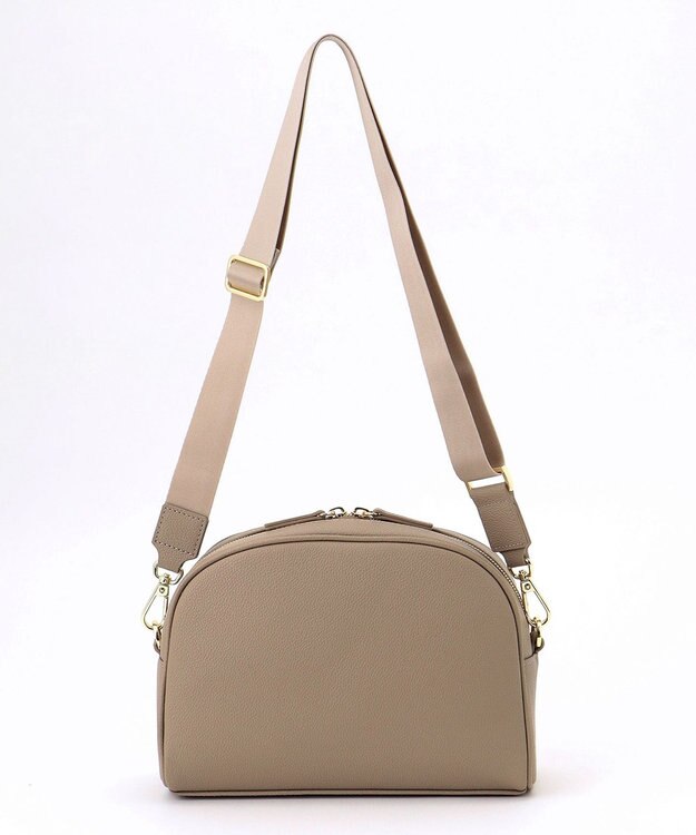 TOCCA LUNAE LEATHER MINIBAG ショルダーバッグ ベージュ系