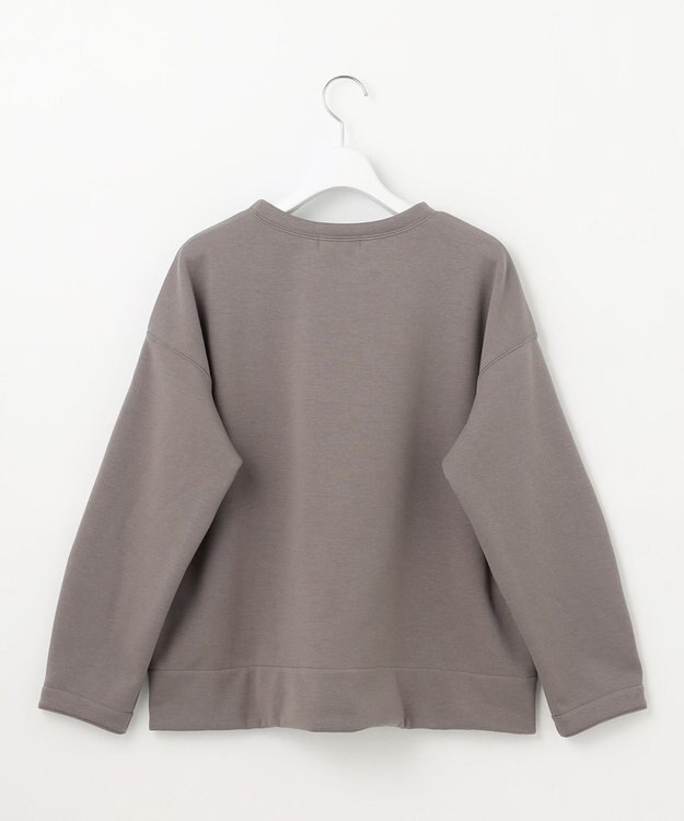 J.PRESS LADIES 【WEB限定カラーあり】ボアジャージー カットソー ブラウン系