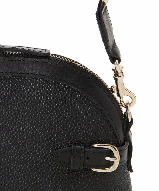 TOPKAPI 【Breath TOPKAPI】SCOTCH GRAIN スコッチグレイン ベルトデザイン ショルダーバッグ ブラック