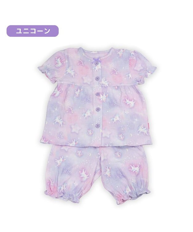 Mother garden マザーガーデン ユニコーン ガーゼ パジャマ 110cm /120cm /130cm ユニコーン