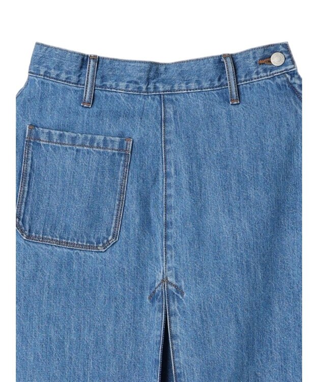 CRAFT STANDARD BOUTIQUE Ａライン４ＷＡＹデニムスカート Light Indigo