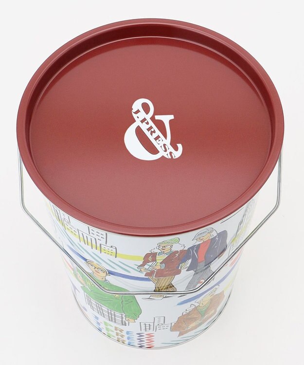 J.PRESS MEN 【J.PRESS ＆】ART×PACKAGE / B.D. SHIRTS & CAP レッド系