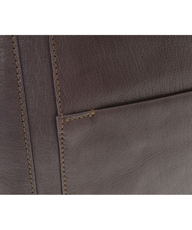 genten ゴートベーシック ミドルトート グレー