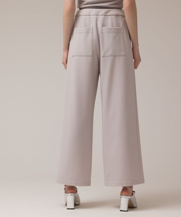 GRACE CONTINENTAL ワイドジャージパンツ グレー