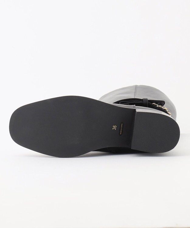 TOCCA BACK CHAIN LONGBOOTS ロングブーツ ブラック系