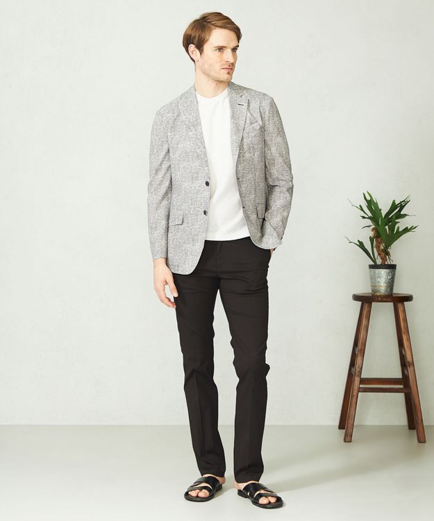 JOSEPH ABBOUD 【ECO撥水】オーガニックハイパワーストレッチパンツ ブラック系