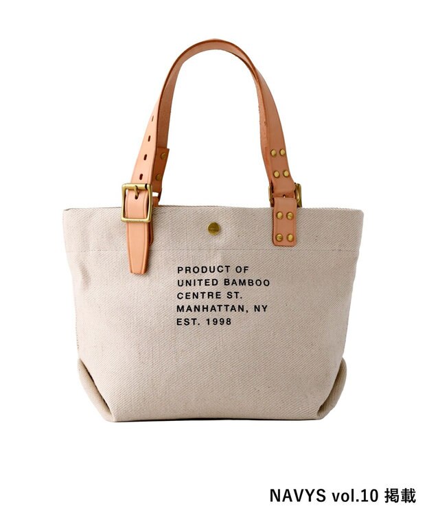 united bamboo 【NAVYS 10月号掲載】UB ベーシックバッグ(ミニ) オフ