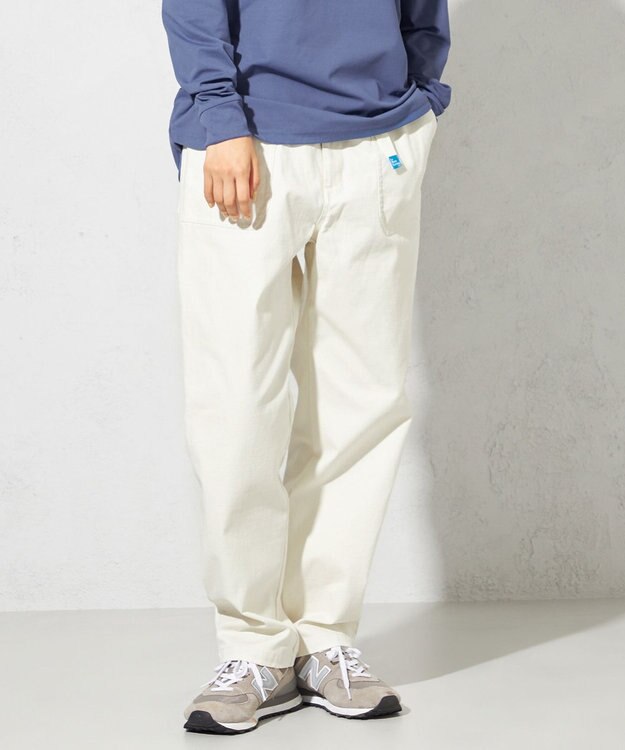 SHARE PARK LADIES 【UNISEX】コットンリップベイカーパンツ（S・Mサイズ） オフホワイト