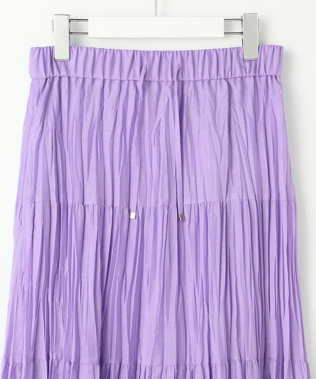 自由区 L 【17号サイズまで展開・昨年ご好評！最新デザイン】ハンドワッシャー スカート ラベンダー