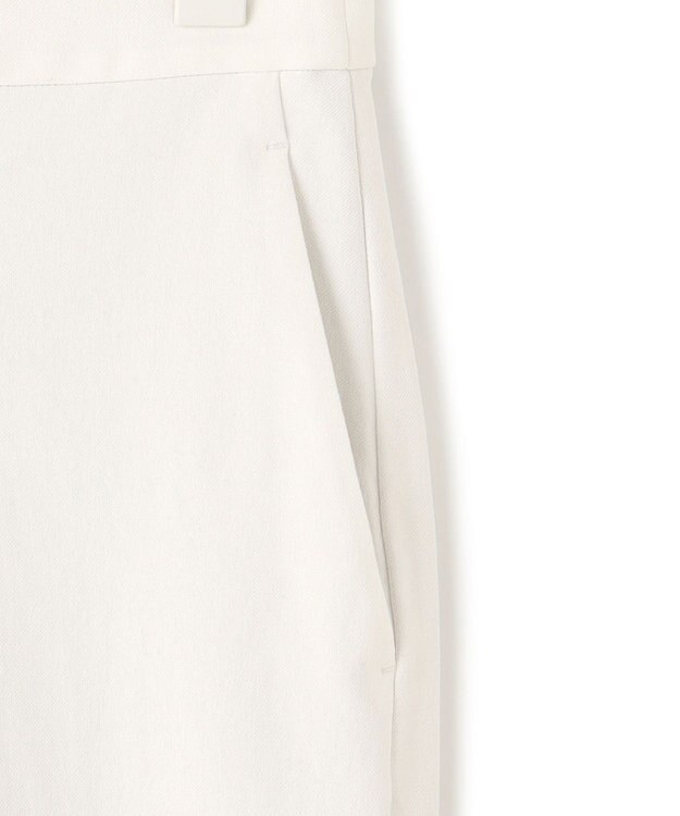 ICB 【洗える】 シェルタリングドライオックス ワイドパンツ オフホワイト系