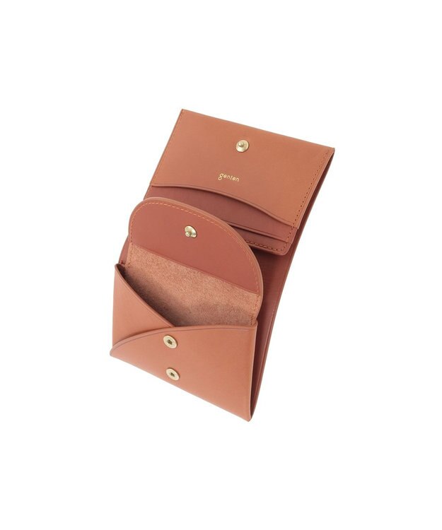 genten パルマ ミニ財布 チャ