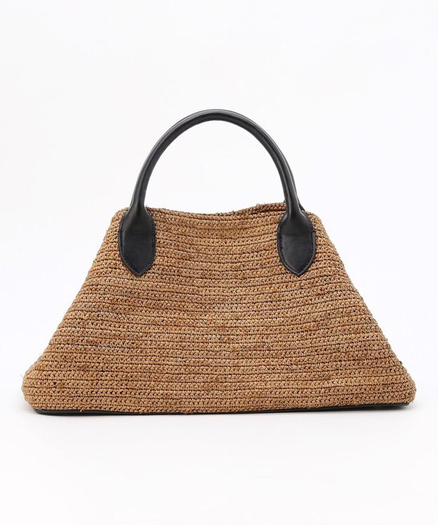 自由区 ワイドライフィア トートバッグ ブラウン