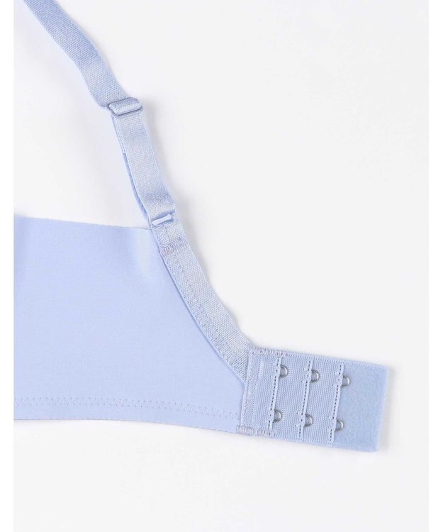 une nana cool さあわたし レース 脇高ブラジャー グレイッシュブルー
