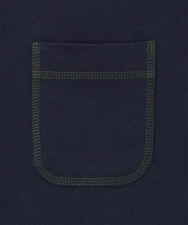 Paul Smith コットン ジャージー カーディガン ネイビー