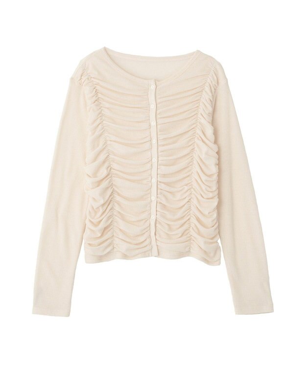 CRAFT STANDARD BOUTIQUE シャーリングカーディガン Ivory