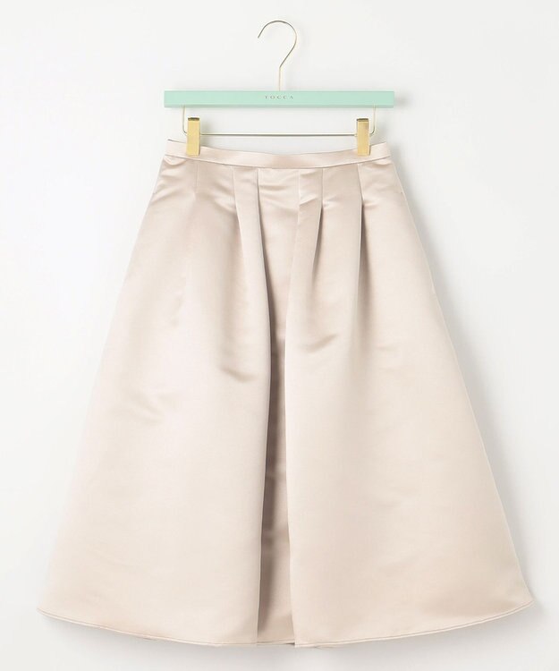TOCCA 【洗える】CRYSTAL RIVER スカート ベージュ系