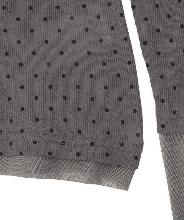 AMERICAN HOLIC シアードットプルオーバー Charcoal Gray