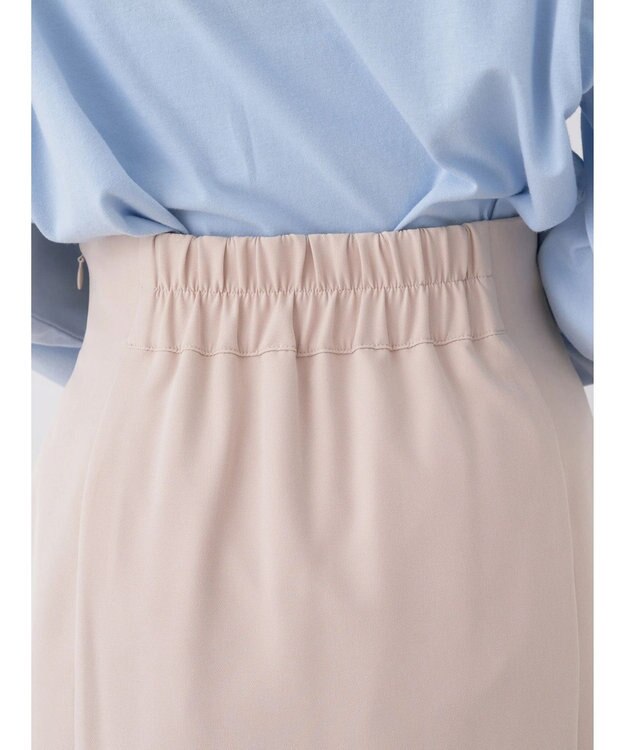 earth music&ecology フレアマーメイドスカート Light Beige