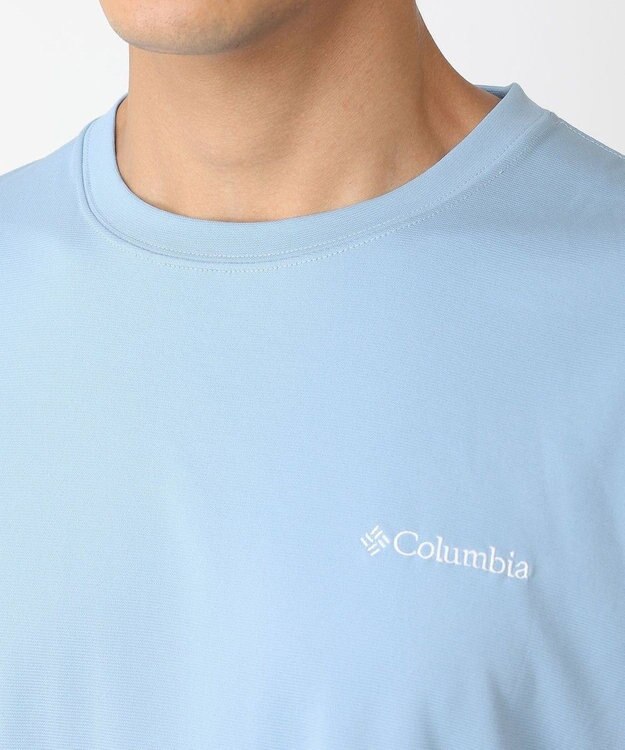 Columbia Columbia/ グレイシャルビスタグラフィックTシャツ /コロンビア Ripple Blue、 Mountain