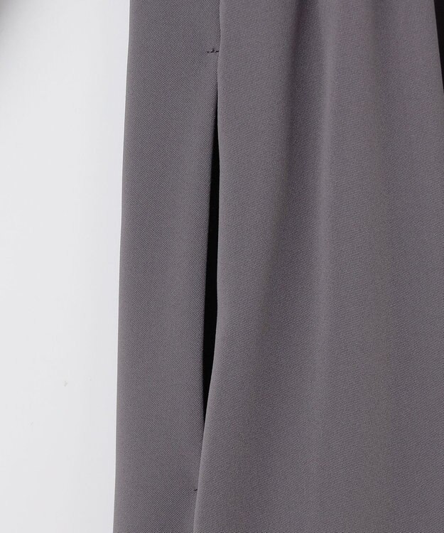 ANY SIS 【洗える】Nobleコンビ ドレス スレート