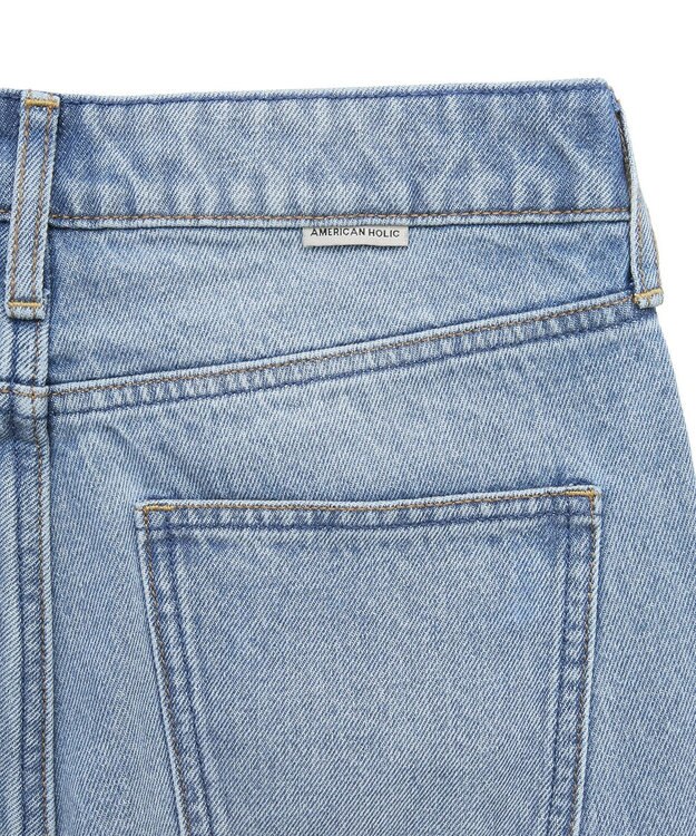 AMERICAN HOLIC セミフレアデニムパンツ Light Indigo