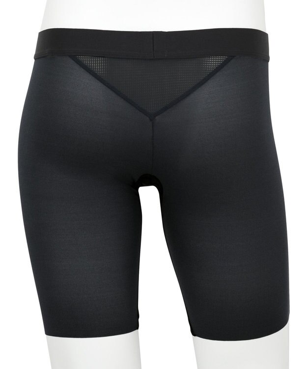 WACOAL MEN 【クロスウォーカー】 はいて歩いて、カロリー消費アップ ムレ軽減設計 ロング丈 前開き WX5014 /ワコールメン ブラック