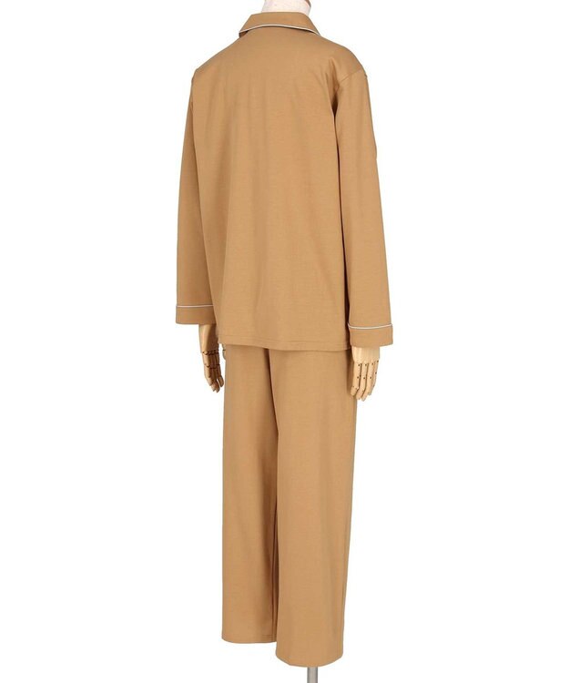 une nana cool 【綿100％】やわらか天竺メンズパジャマ　ＭＡＤＥ　ＷＩＴＨ　ＬＩＢＥＲＴＹ　ＦＡＢＲＩＣ BE