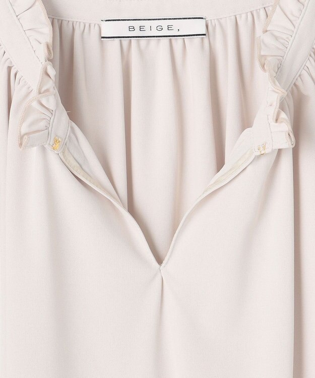 BEIGE， 【WEB＆一部店舗限定】BELFLOWER / カットソー Ecru