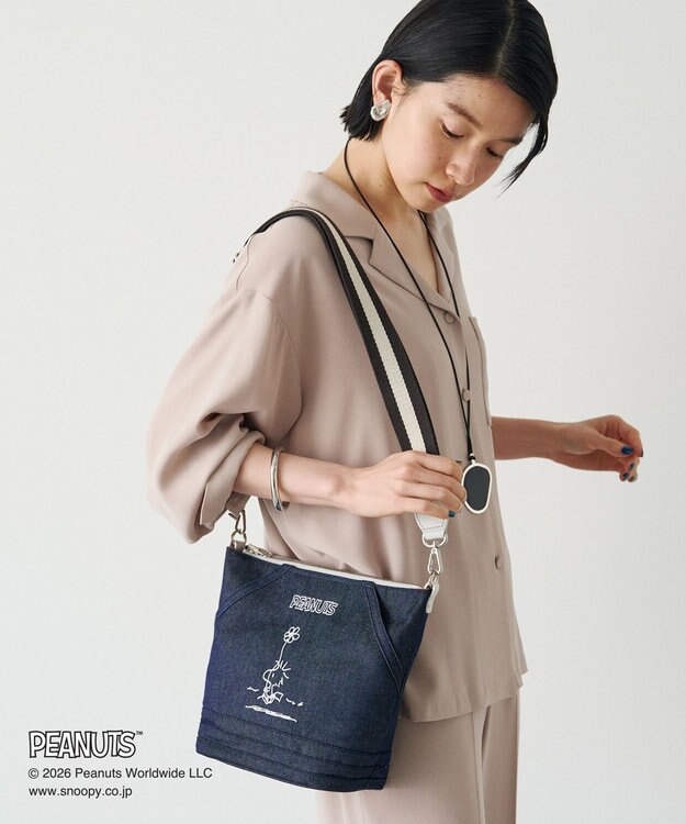  《PEANUTS×russet》リバーシブルショルダーバッグ(CE-1755)