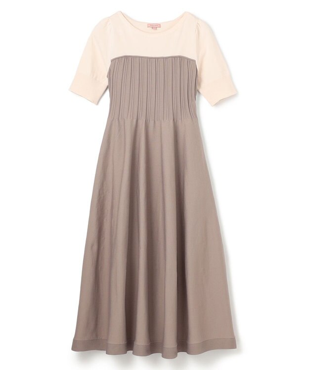 TOCCA BEA TOP KNIT DRESS ニットドレス ベージュ