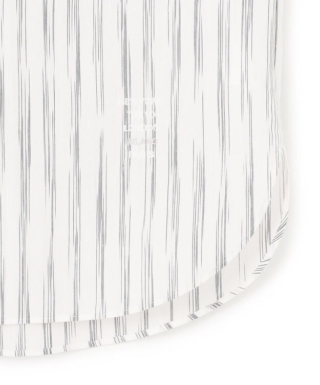 ICB L 【30th ANNIVERSARY】 MILANOシャツ オフホワイト×ブラック