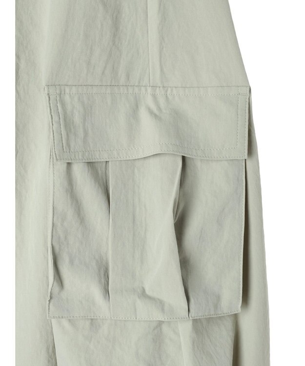 earth music&ecology バルーンカーゴスカート Light Green