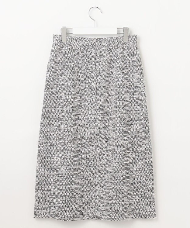 自由区 カラミツイード スカート ライトグレー系