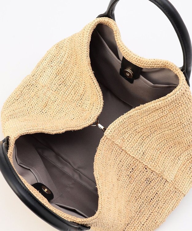 自由区 ワイドライフィア トートバッグ ベージュ